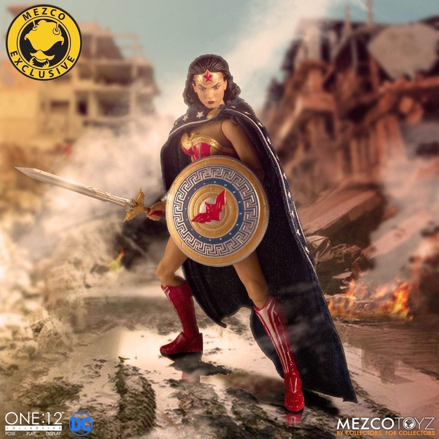Wonder Woman Classic Edition One:12 Collective Action Figure By Mezco