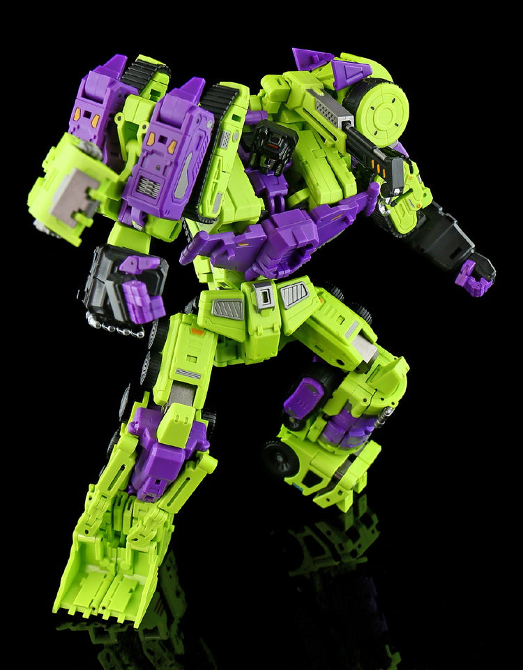 Lucky Cat Micro Cosmos MC-02 Riki-Oh Devastator Whole Set