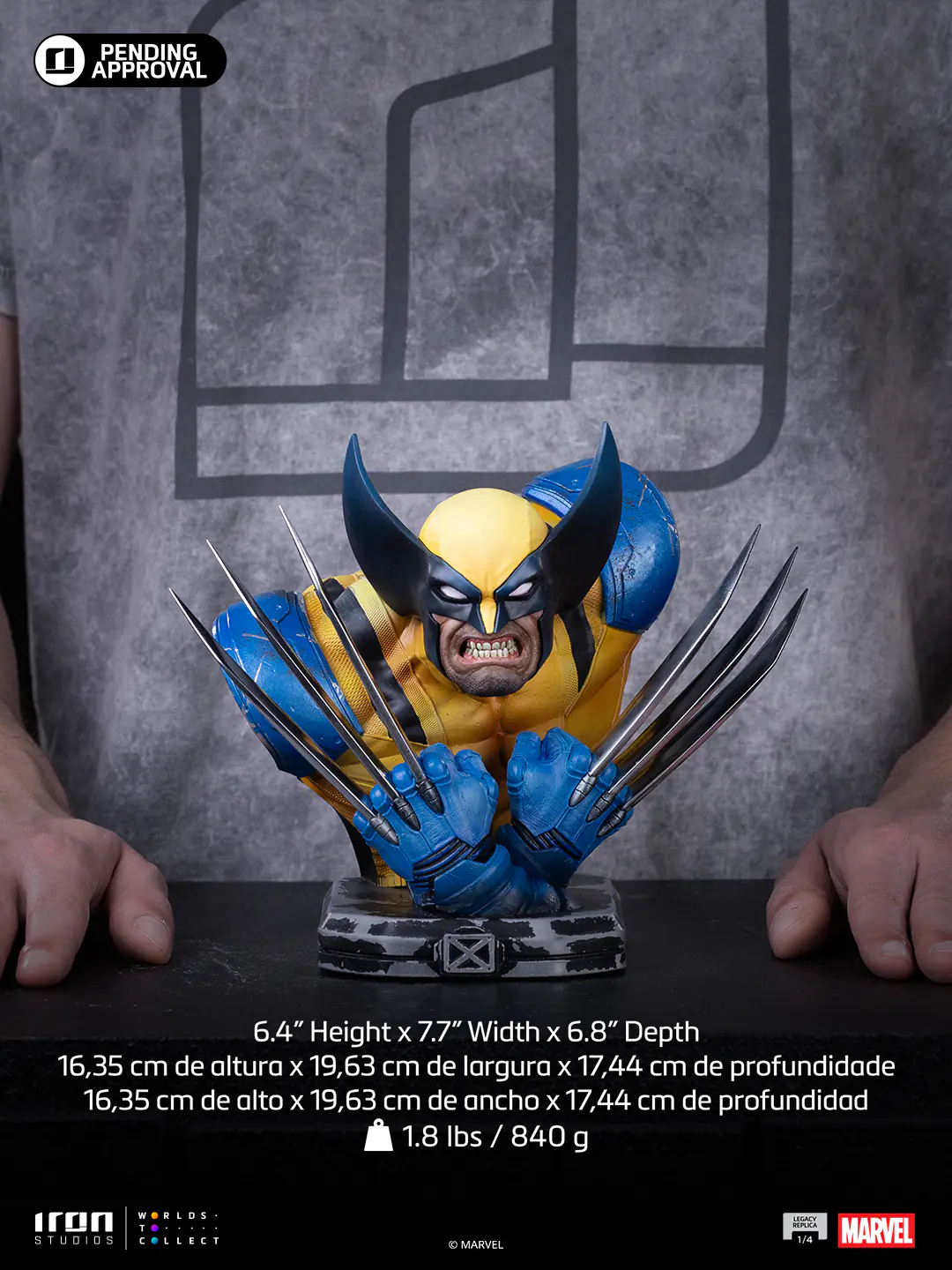 Marvel Comics Wolverine Legacy Replica Statue by Iron Studios