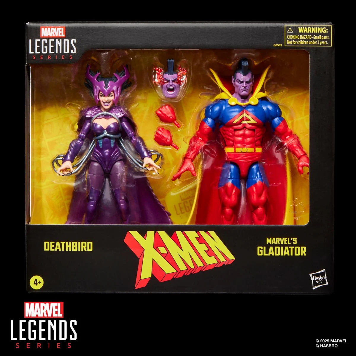 X-Men Marvel Legends Series Deathbird & Marvel’s Gladiator Action Figures