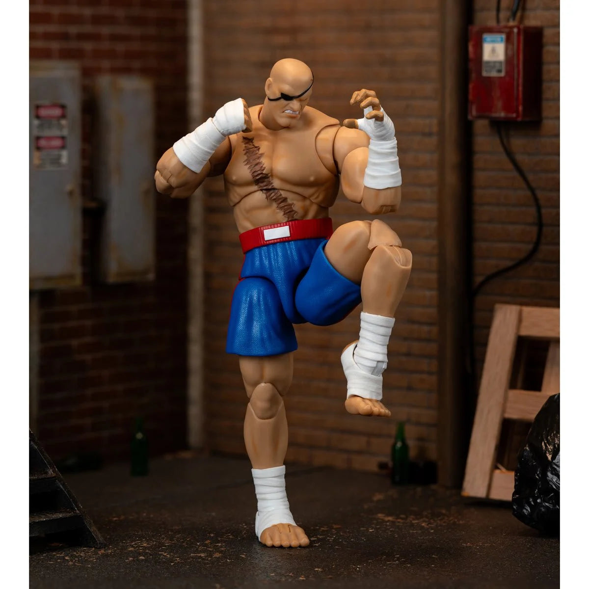 Ultra Street Fighter II Sagat Deluxe Action Figure