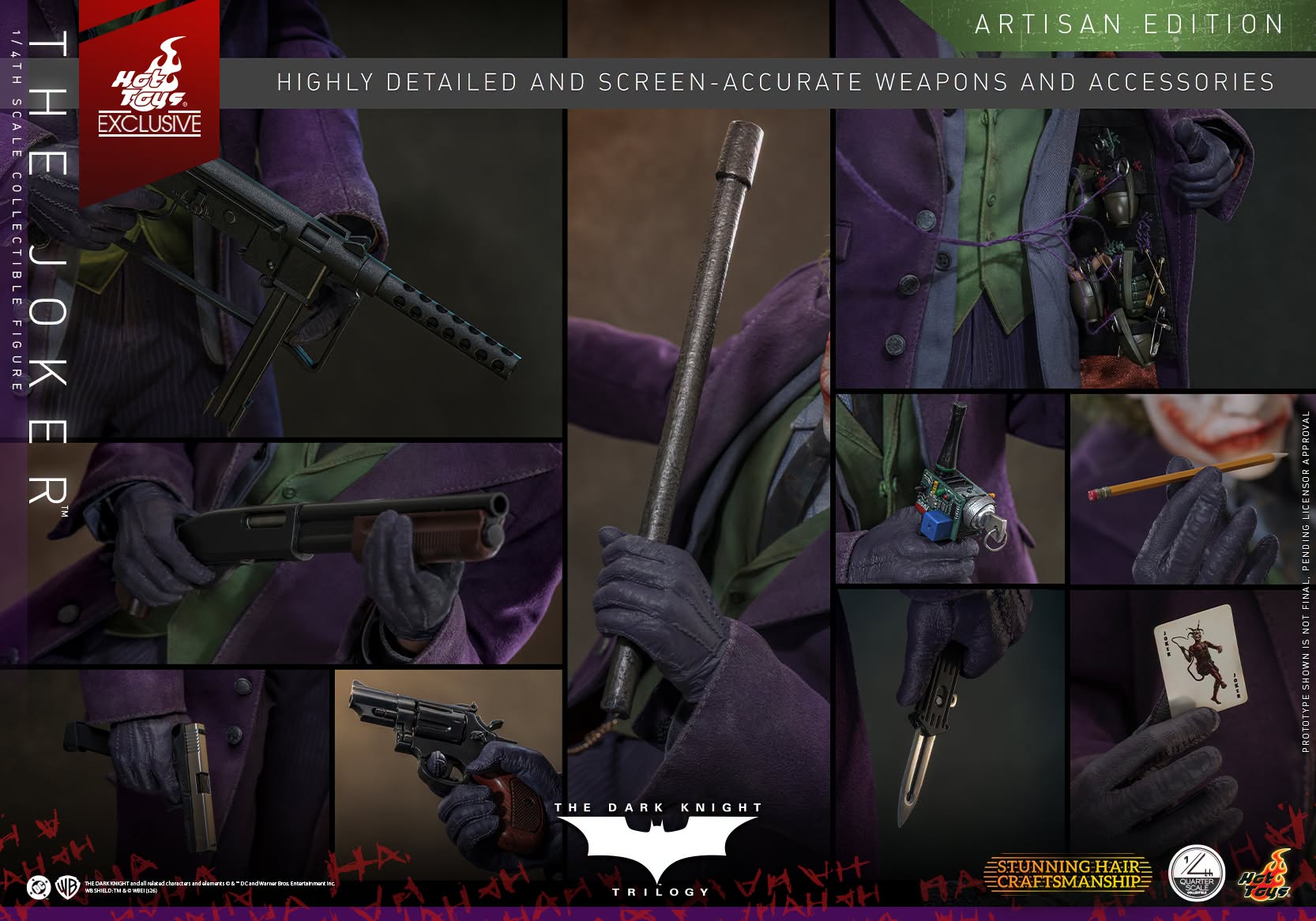 The Joker™ (2.0) (Artisan Edition) By Hot Toys