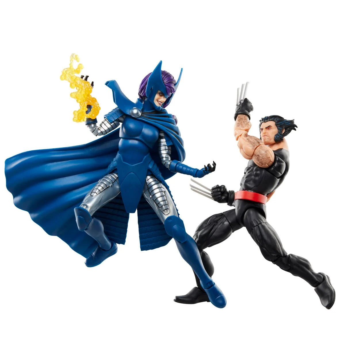 Wolverine Marvel Legends Wolverine and Psylocke Action Figures