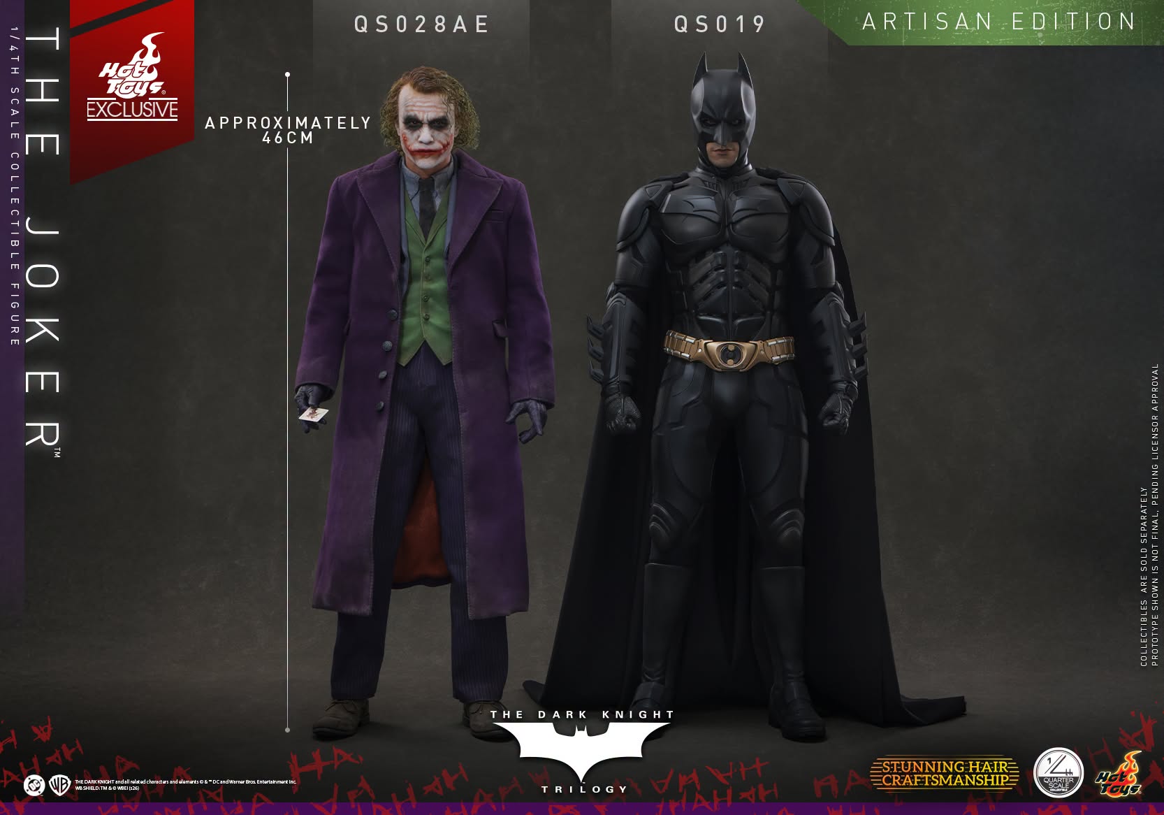 The Joker™ (2.0) (Artisan Edition) By Hot Toys