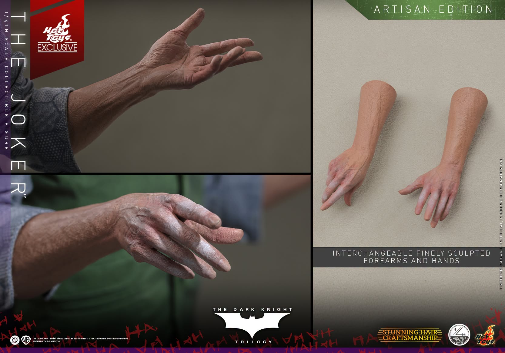 The Joker™ (2.0) (Artisan Edition) By Hot Toys