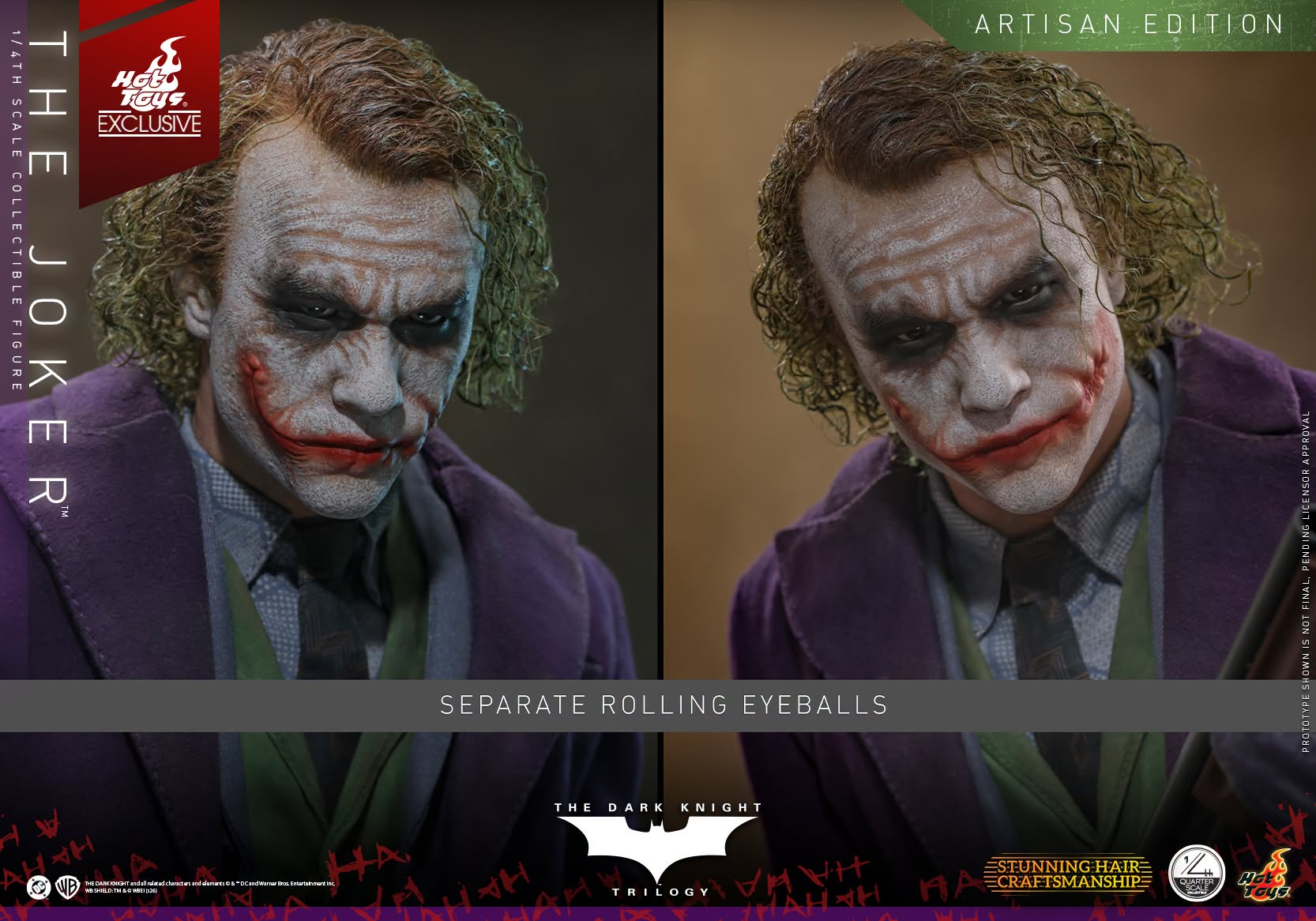 The Joker™ (2.0) (Artisan Edition) By Hot Toys
