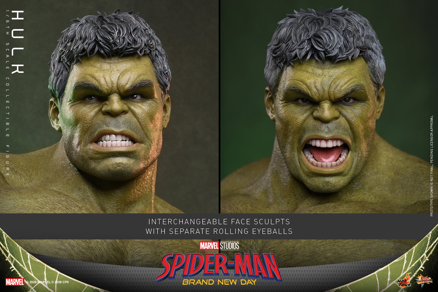 Hulk Sixth Scale Figure By Hot Toys