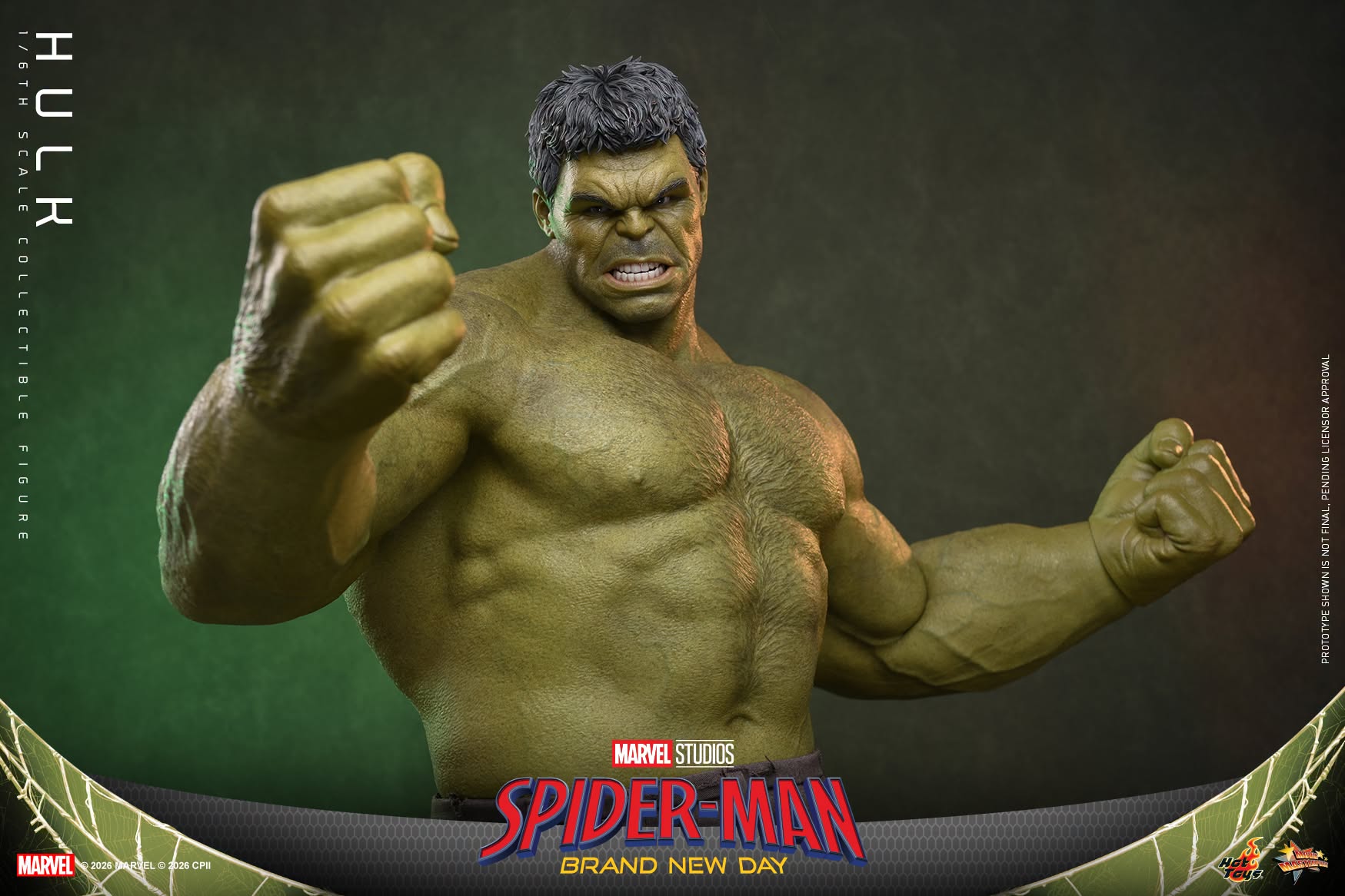 Hulk Sixth Scale Figure By Hot Toys