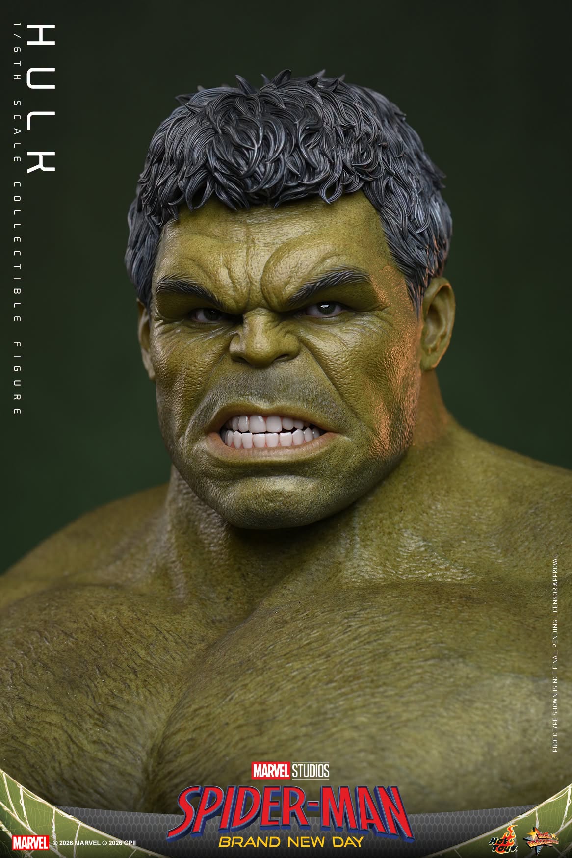 Hulk Sixth Scale Figure By Hot Toys