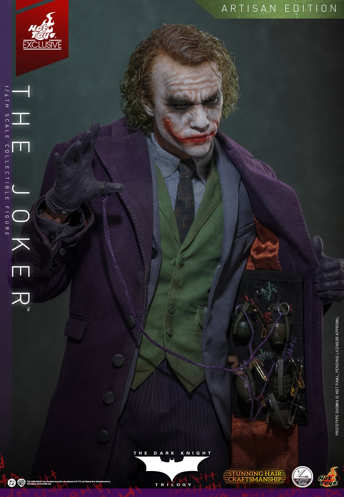 The Joker™ (2.0) (Artisan Edition) By Hot Toys