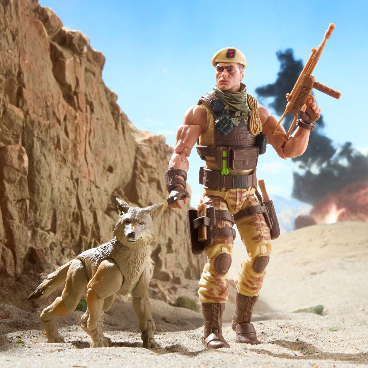 G.I. Joe Classified Series #217 Dusty & Coyote Sandstorm Action Figure