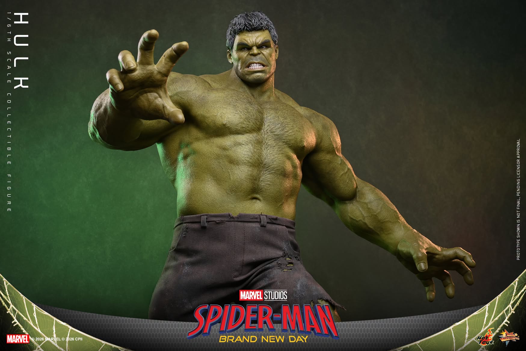 Hulk Sixth Scale Figure By Hot Toys