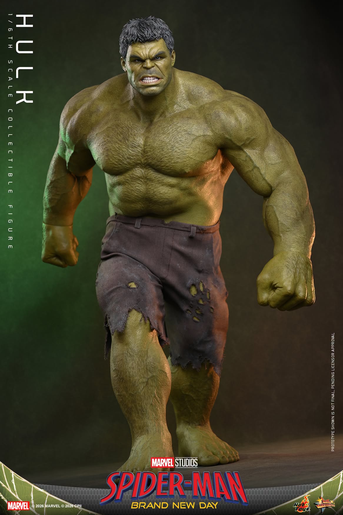 Hulk Sixth Scale Figure By Hot Toys