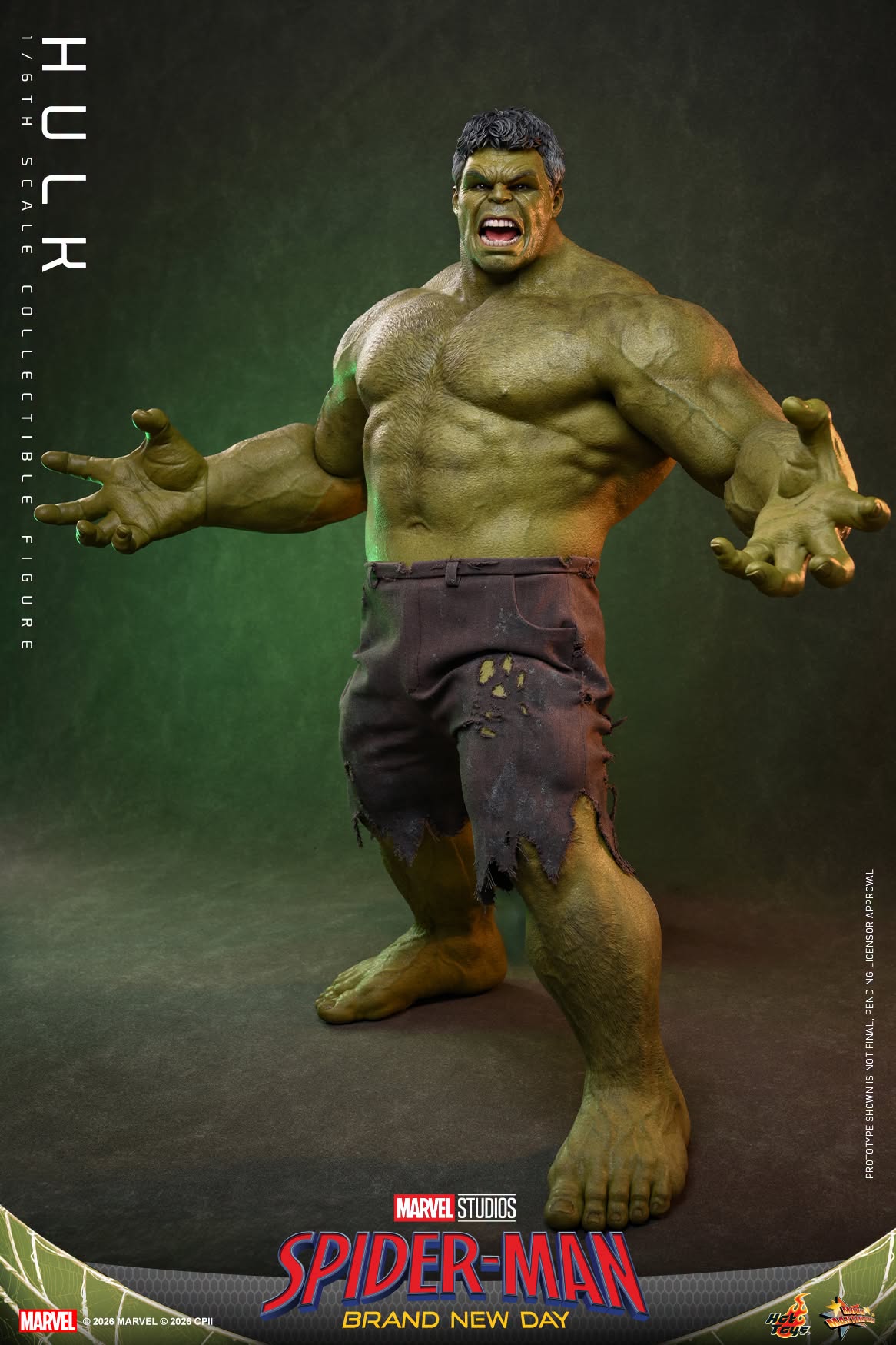 Hulk Sixth Scale Figure By Hot Toys