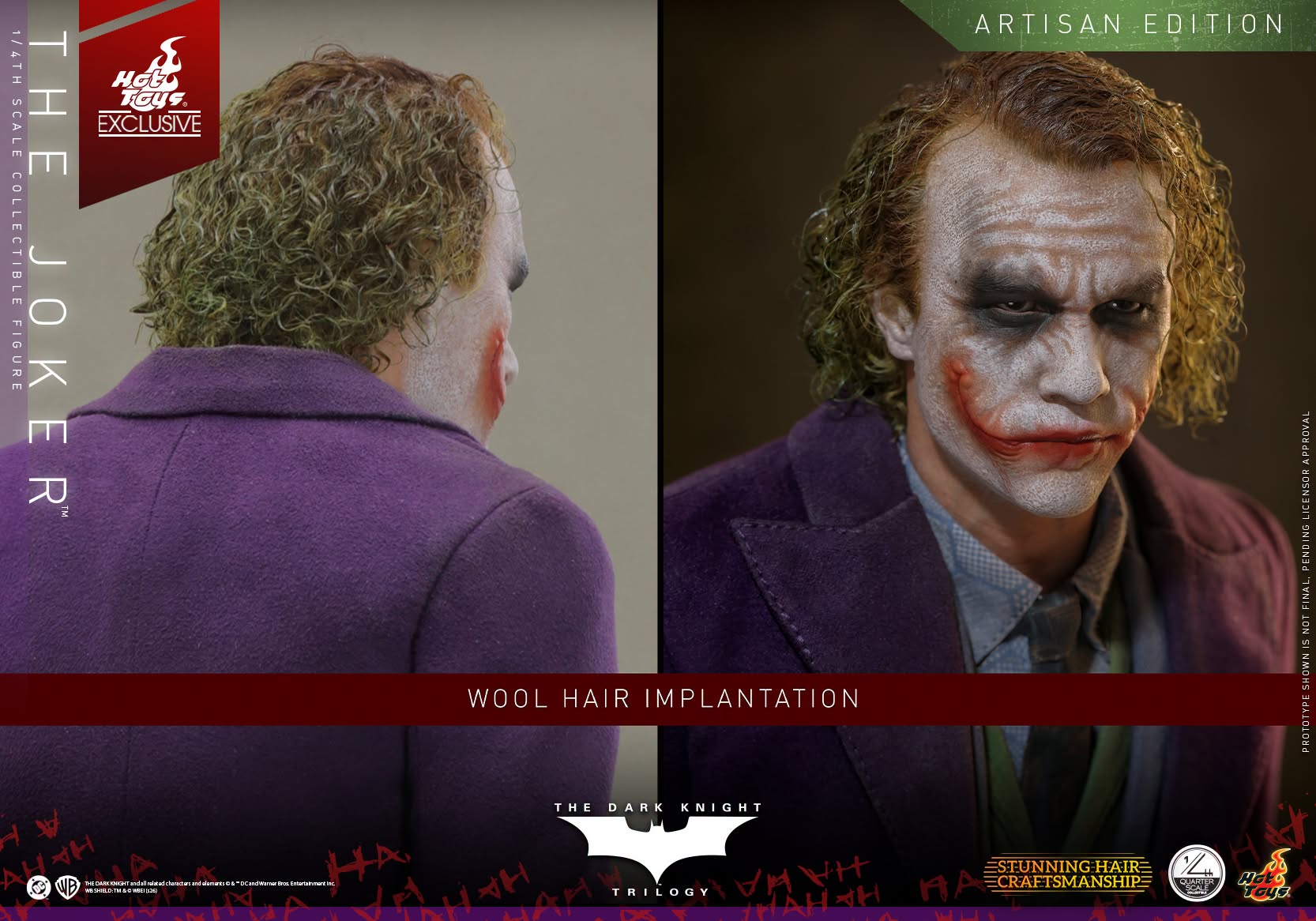 The Joker™ (2.0) (Artisan Edition) By Hot Toys