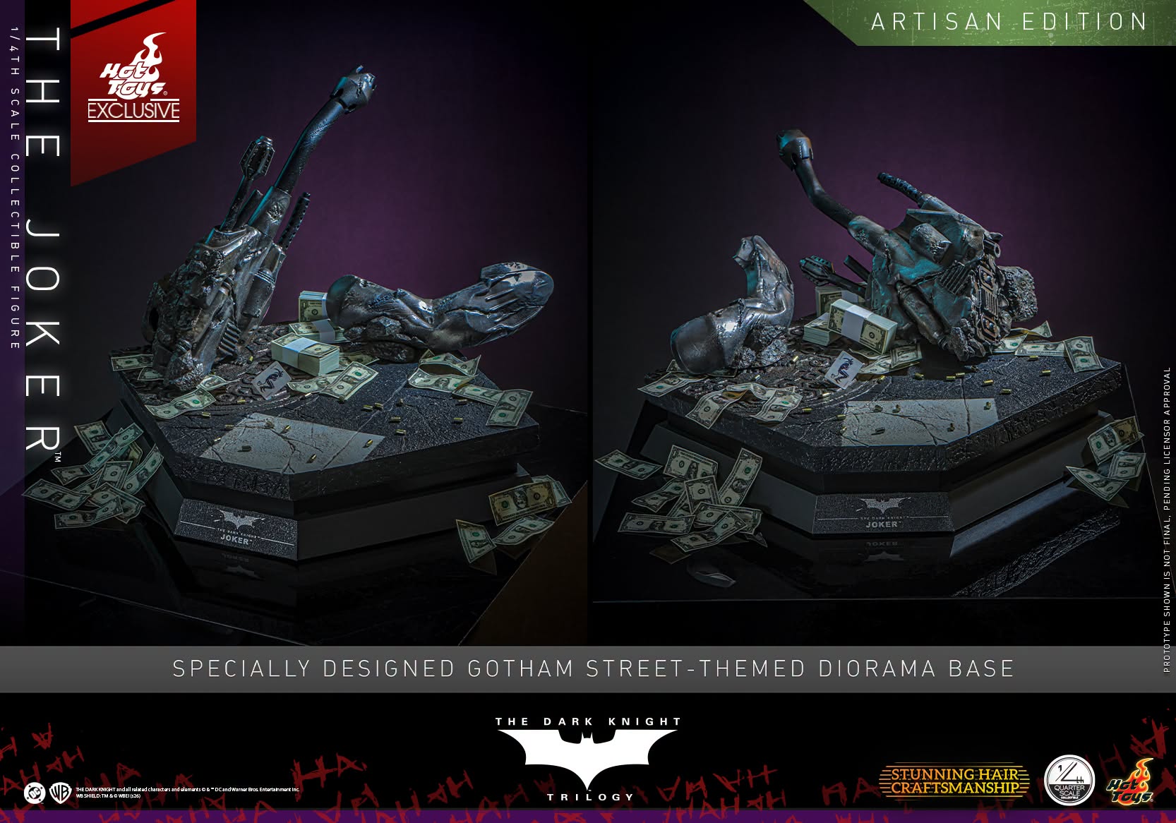 The Joker™ (2.0) (Artisan Edition) By Hot Toys