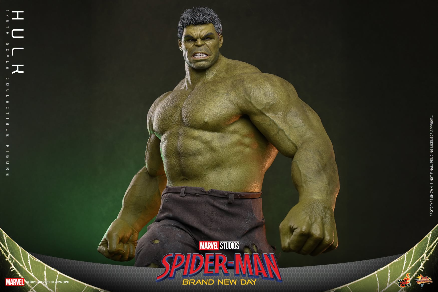 Hulk Sixth Scale Figure By Hot Toys