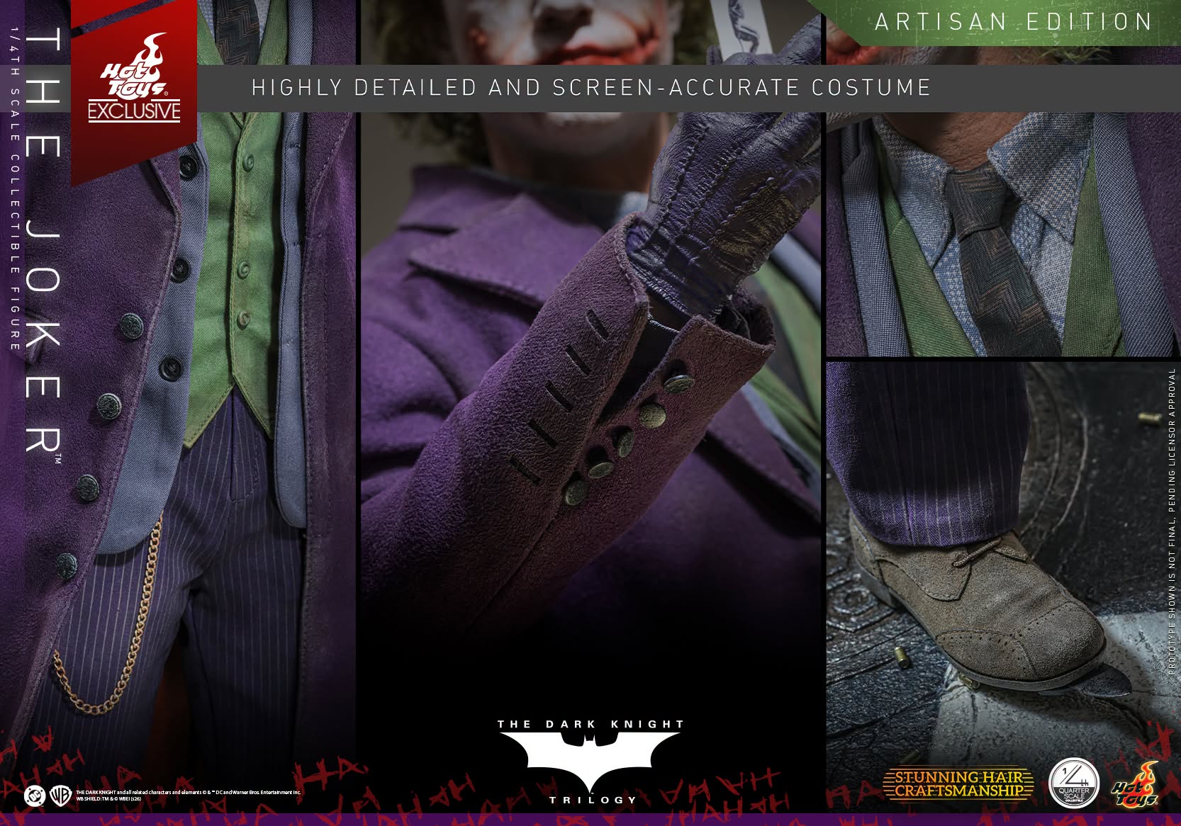 The Joker™ (2.0) (Artisan Edition) By Hot Toys