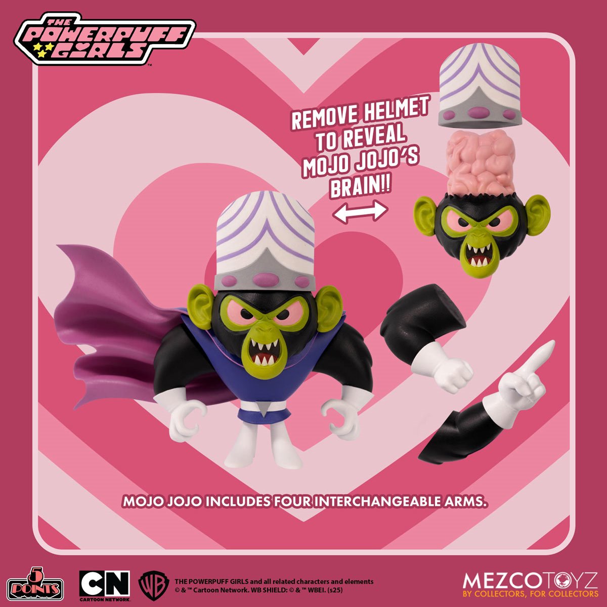 The Powerpuff Girls 5 Points Action Figure