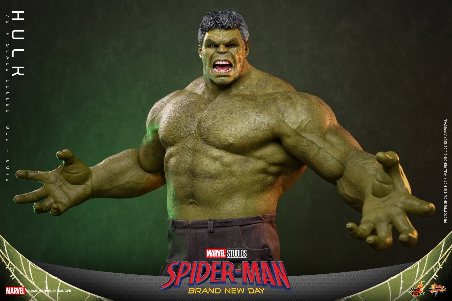 Hulk Sixth Scale Figure By Hot Toys