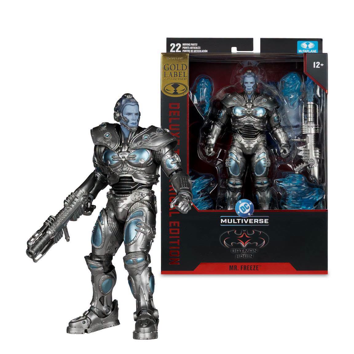 DC Multiverse Deluxe Theatrical Edition Mr. Freeze (Gold Label) By McFarlane