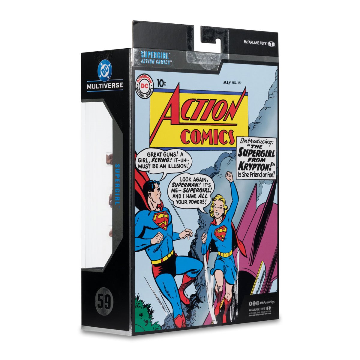 Supergirl Action Comics McFarlane Collector Edition Action Figure