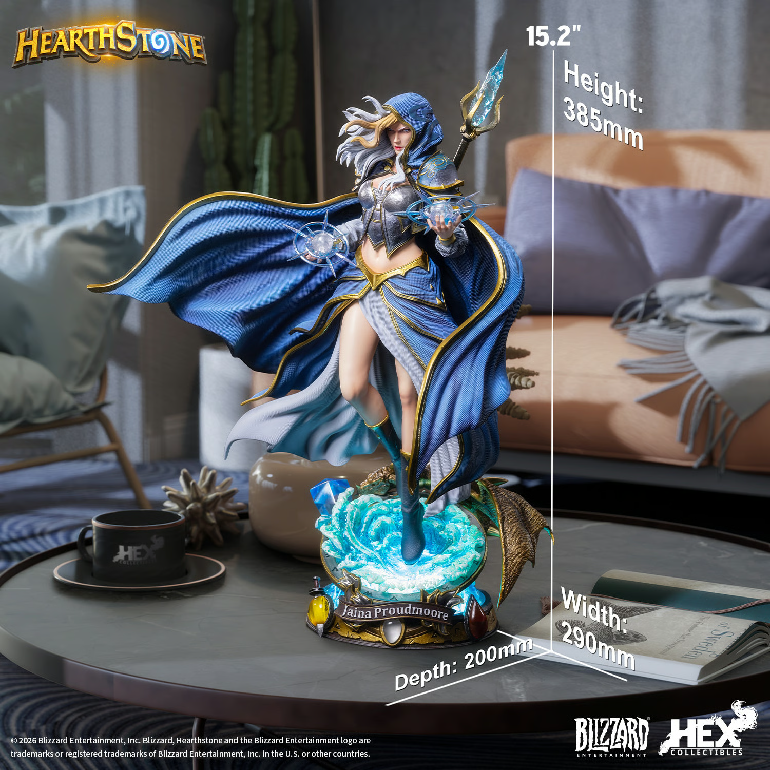 Jaina Proudmoore Statue by HEX Collectibles