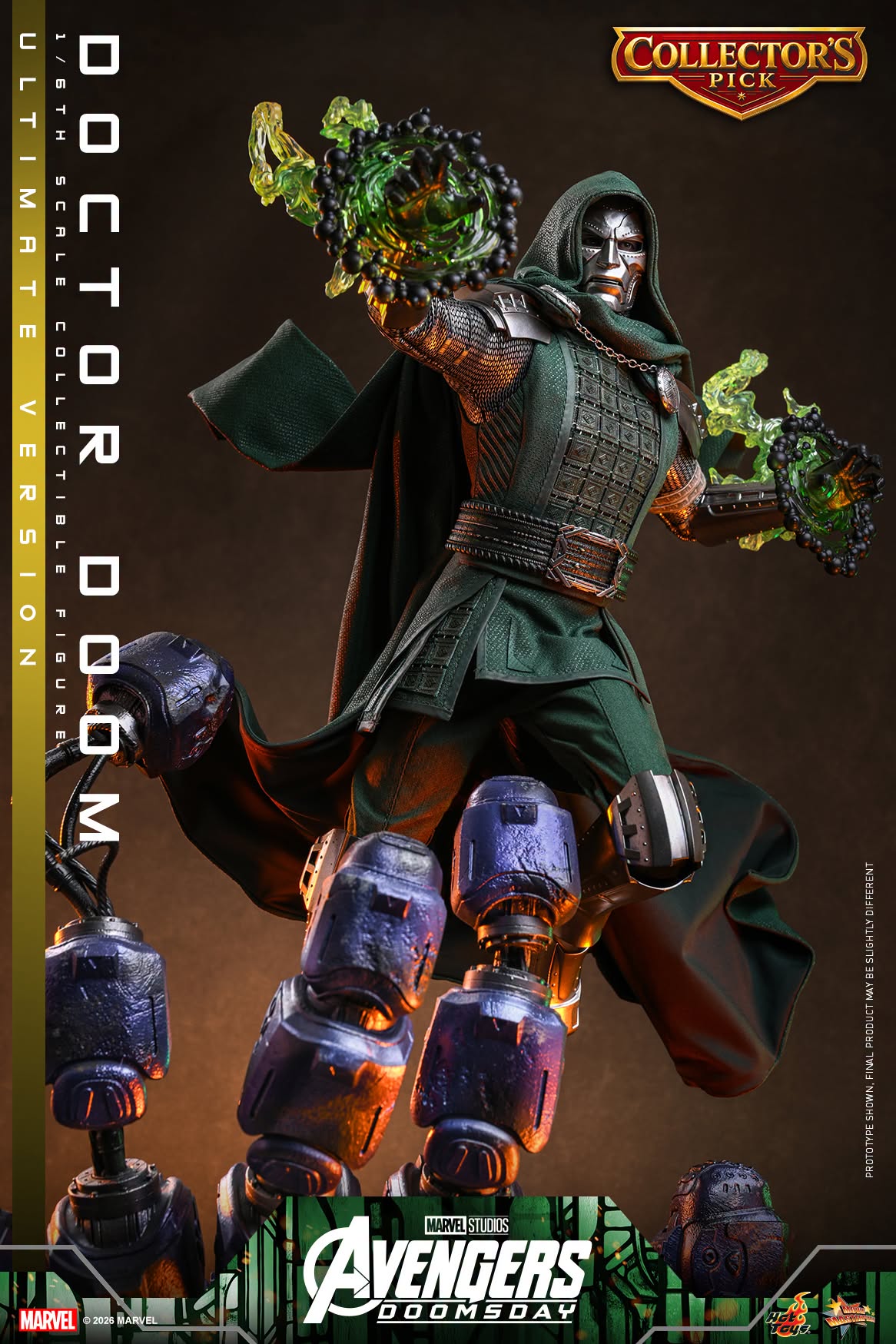 Doctor Doom (Ultimate Version) Sixth Scale Figure By Hot Toys