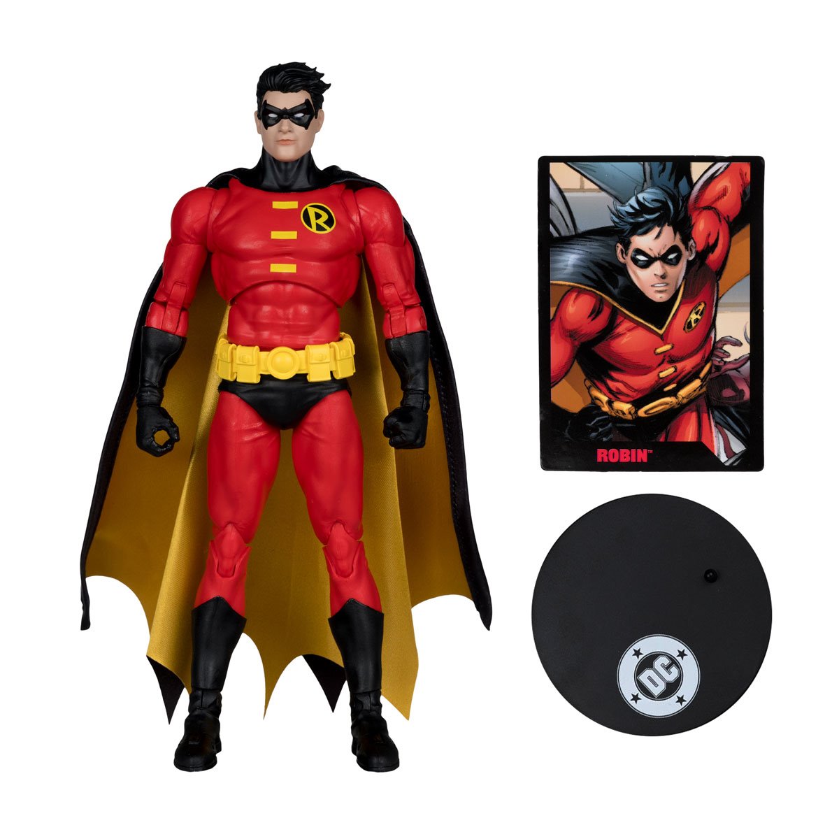 DC Direct Page Punchers Robin Teen Titans Action Figure with Comic
