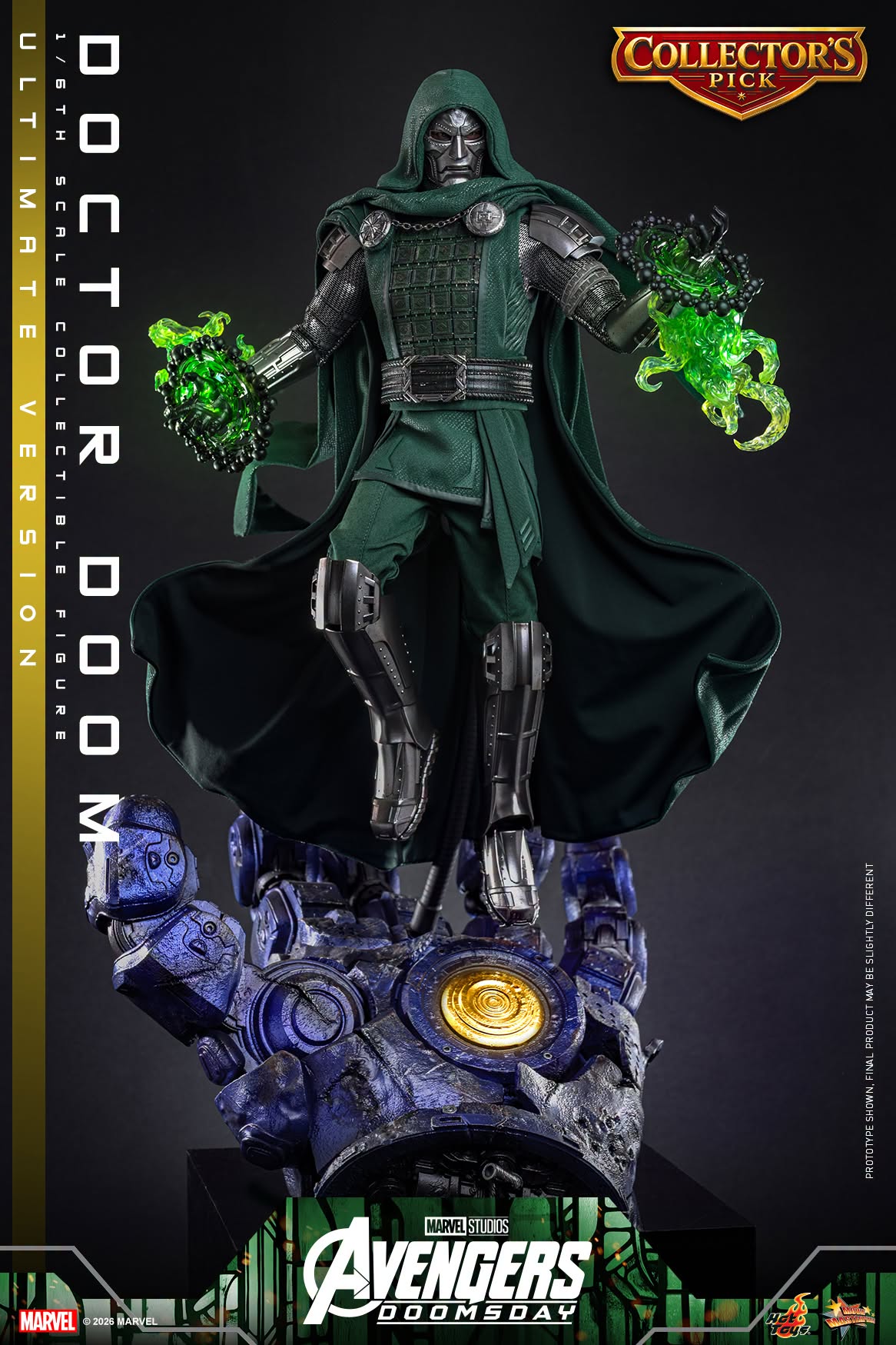 Doctor Doom (Ultimate Version) Sixth Scale Figure By Hot Toys