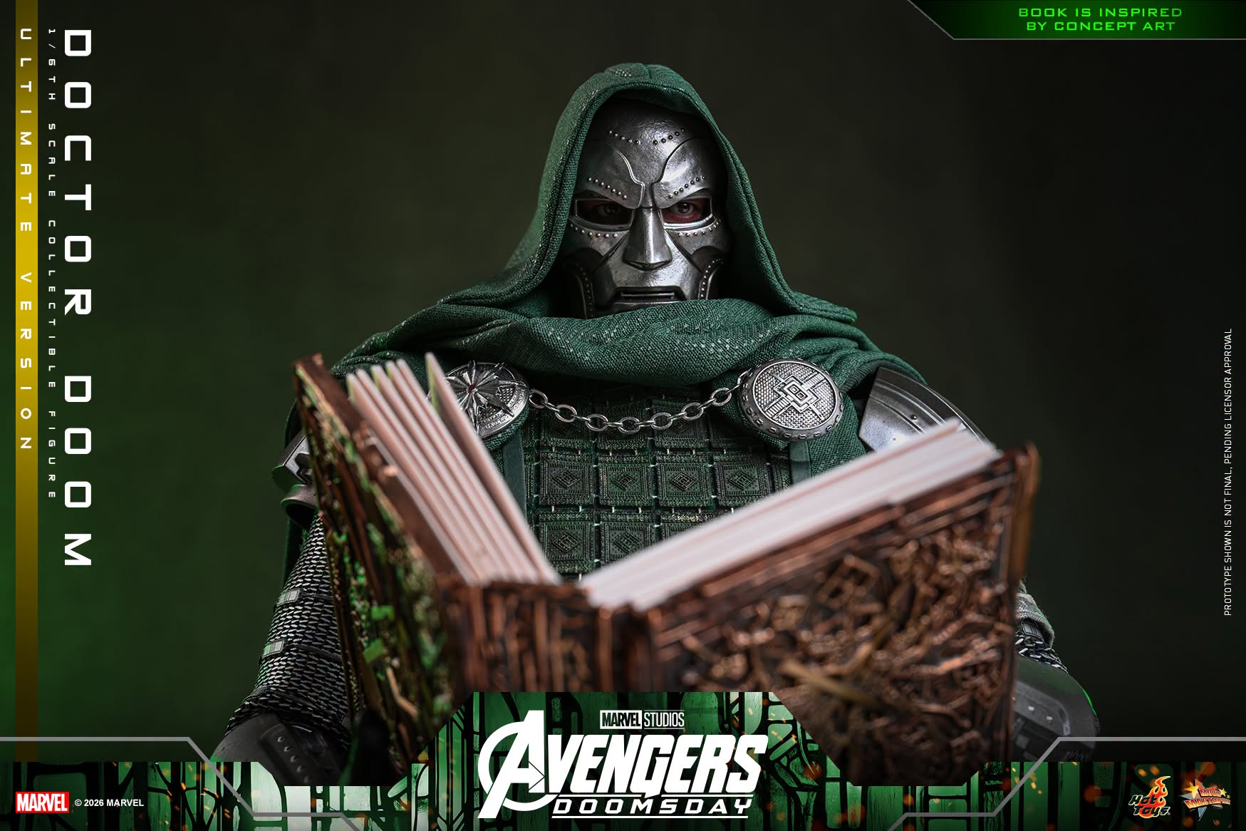 Doctor Doom (Ultimate Version) Sixth Scale Figure By Hot Toys
