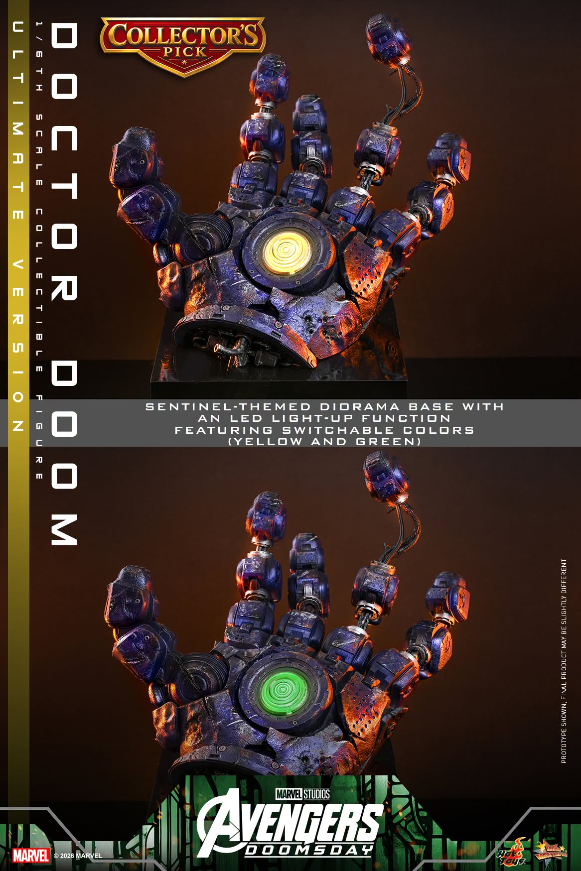 Doctor Doom (Ultimate Version) Sixth Scale Figure By Hot Toys