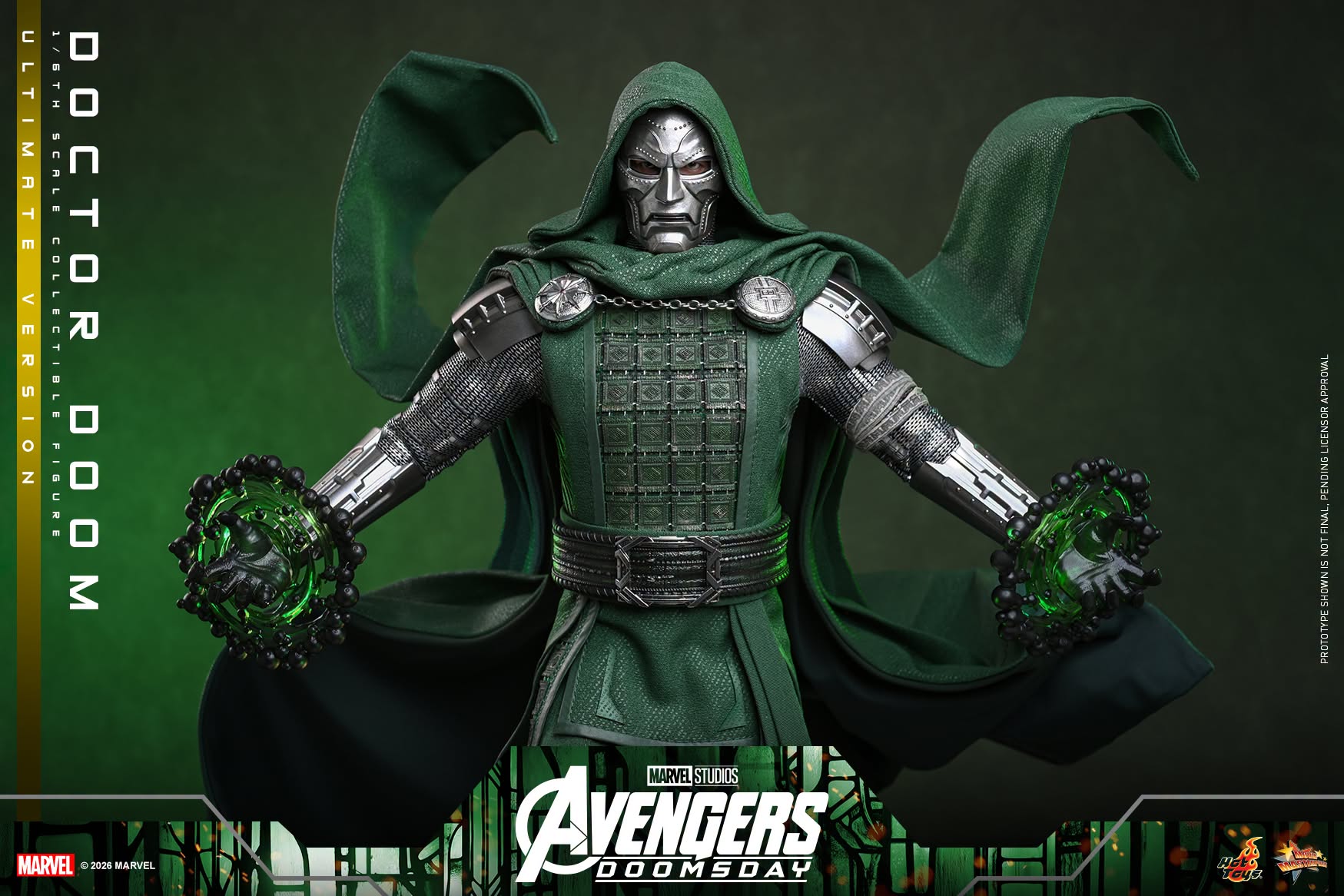 Doctor Doom (Ultimate Version) Sixth Scale Figure By Hot Toys