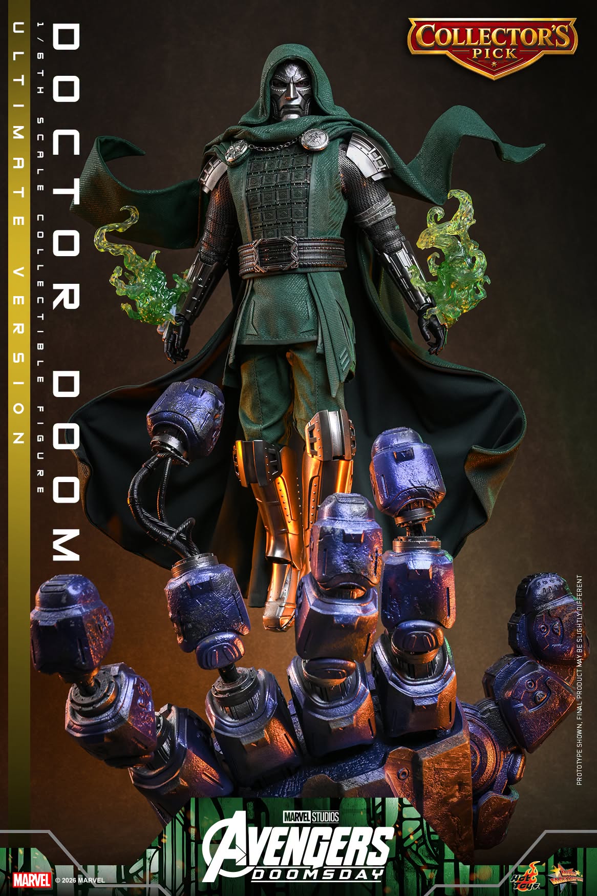 Doctor Doom (Ultimate Version) Sixth Scale Figure By Hot Toys