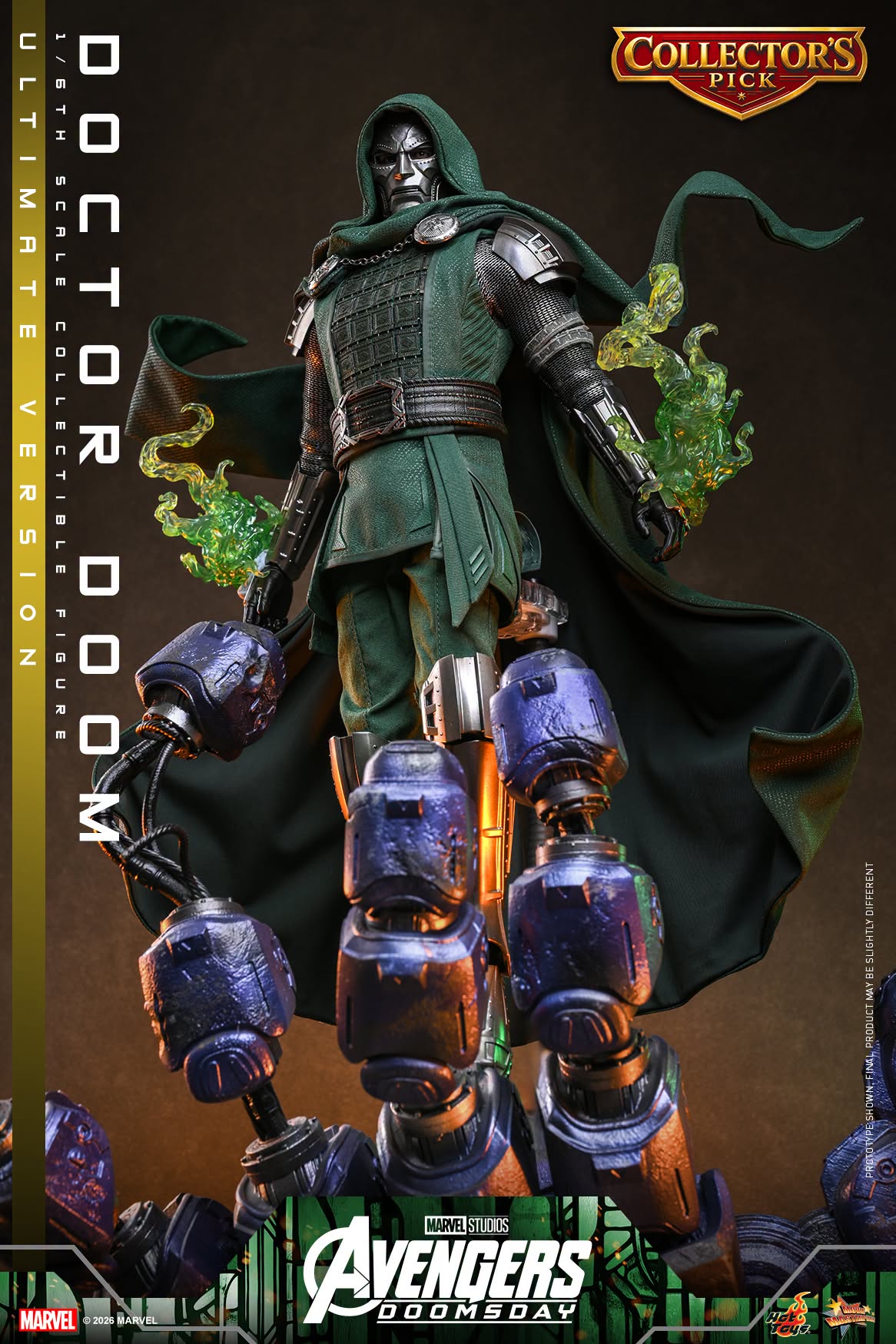 Doctor Doom (Ultimate Version) Sixth Scale Figure By Hot Toys