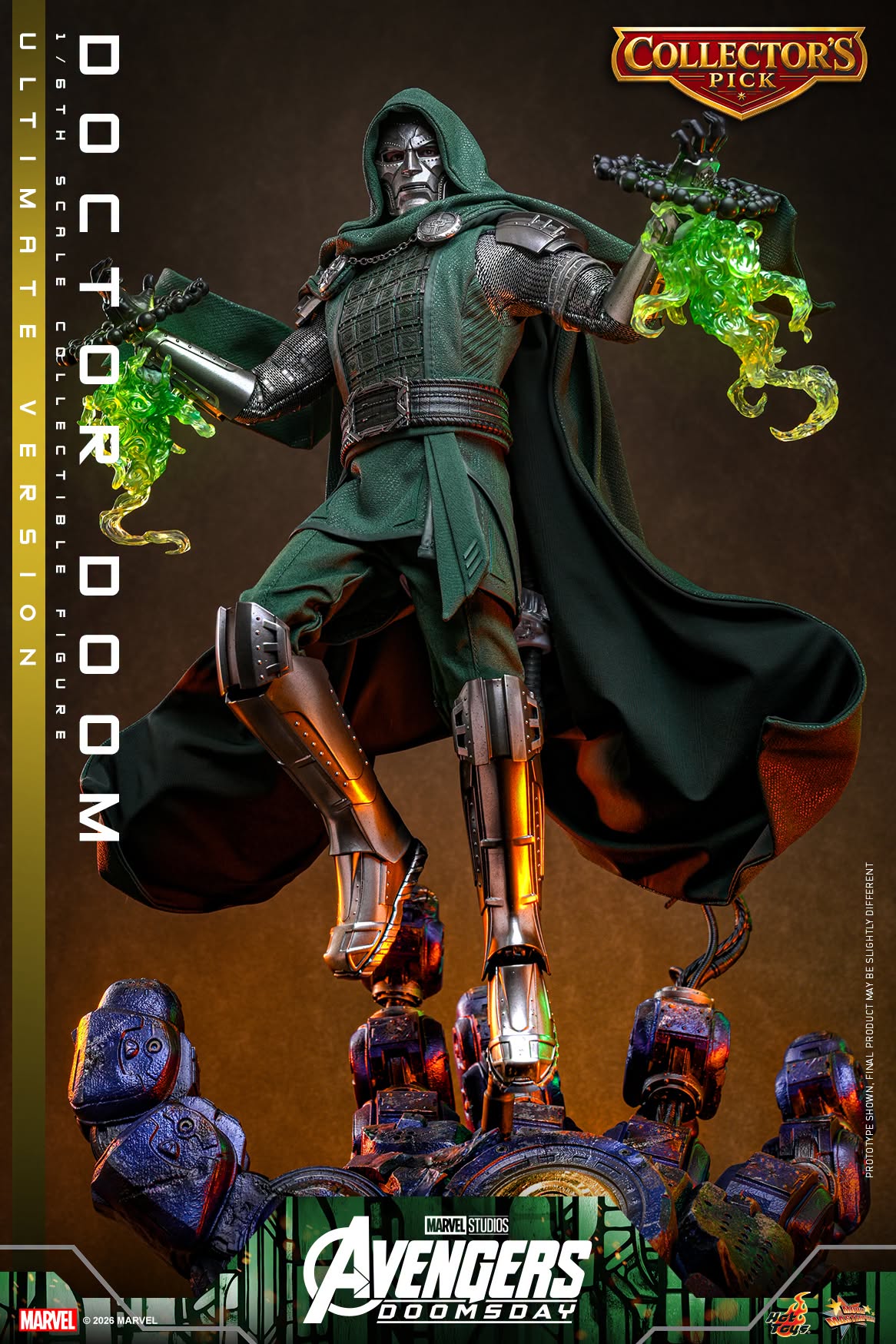 Doctor Doom (Ultimate Version) Sixth Scale Figure By Hot Toys