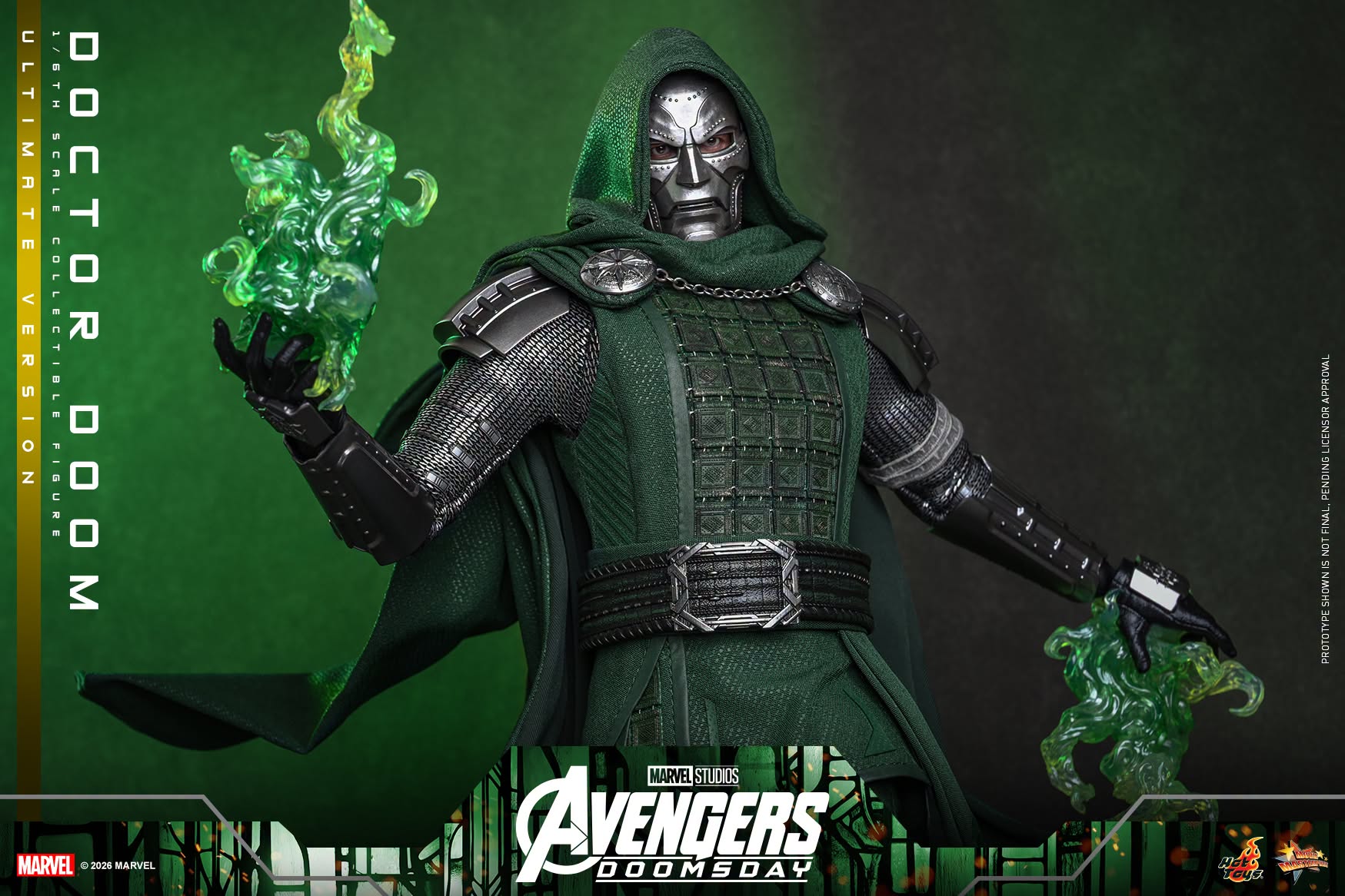 Doctor Doom (Ultimate Version) Sixth Scale Figure By Hot Toys