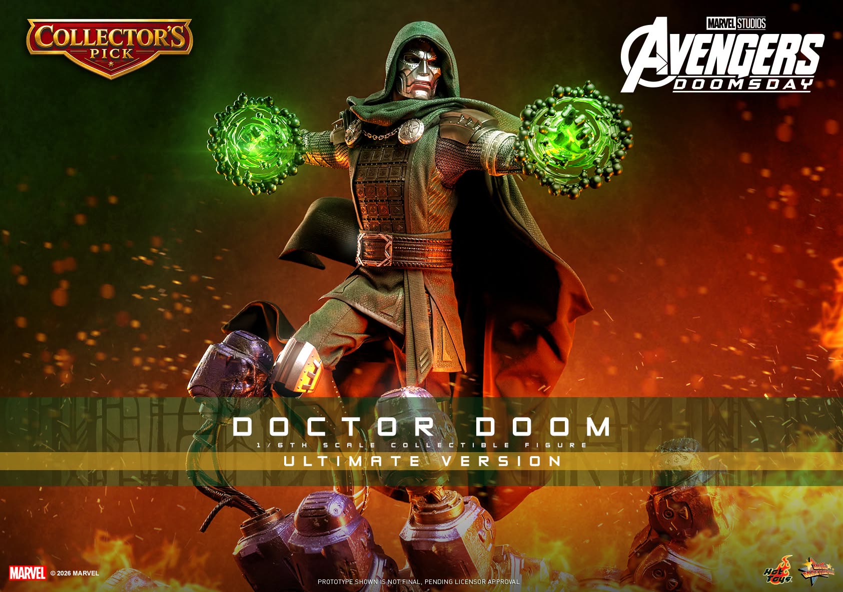 Doctor Doom (Ultimate Version) Sixth Scale Figure By Hot Toys