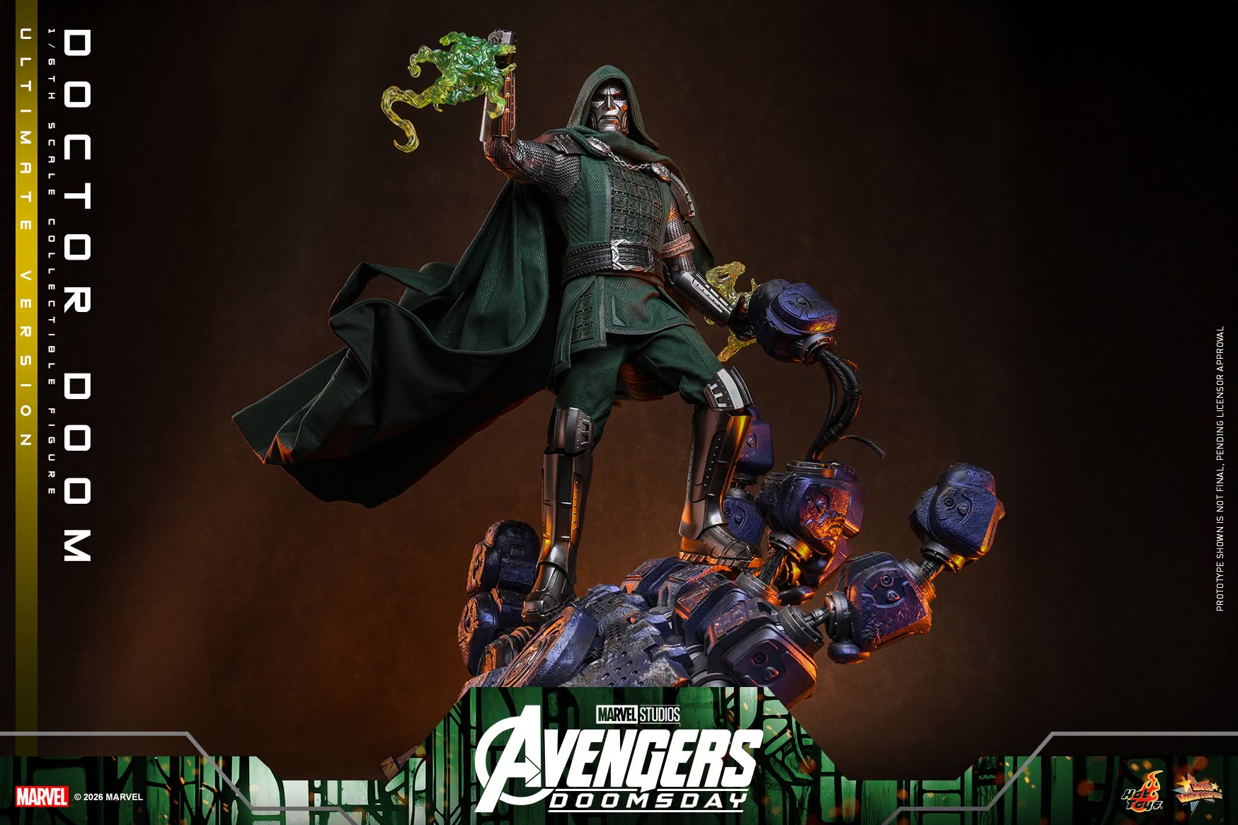 Doctor Doom (Ultimate Version) Sixth Scale Figure By Hot Toys