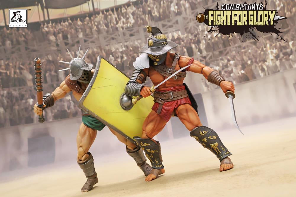 Combatants Fight For Glory Medocus the Thracian Action Figure