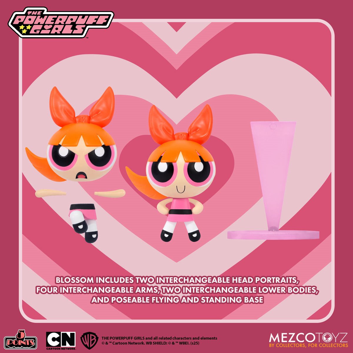 The Powerpuff Girls 5 Points Action Figure