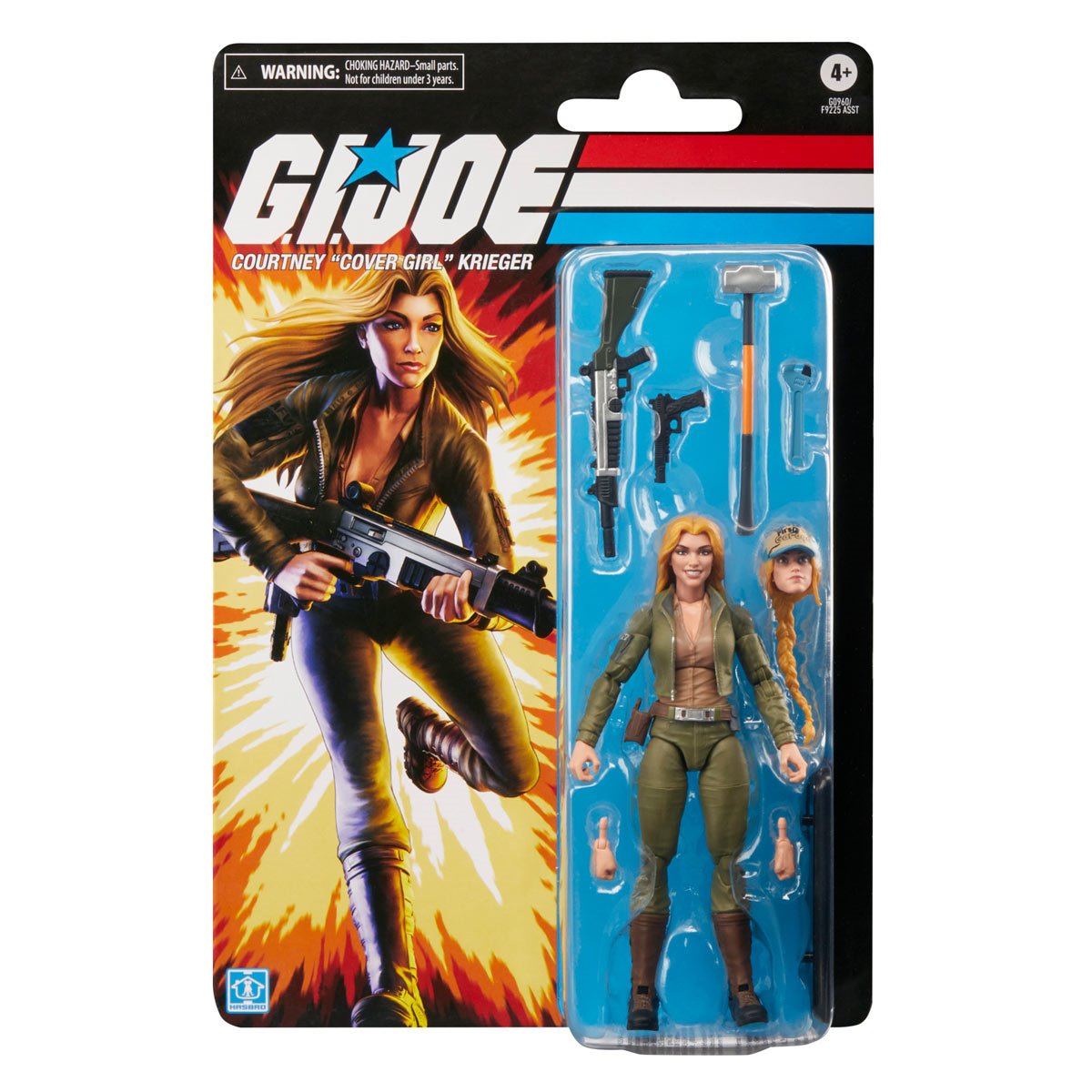 G.I. Joe Classified Retro Courtney “Cover Girl” Krieger Action Figure