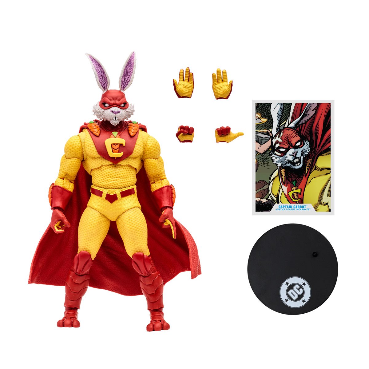 DC Multiverse McFarlane Vault Collection Wave 2 Captain Carrot Justice League Incarnate Action Figure
