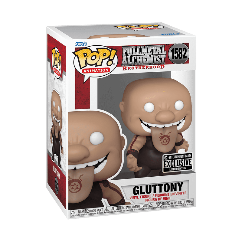 Fullmetal Alchemist Brotherhood: Gluttony Exclusive Funko Pop!