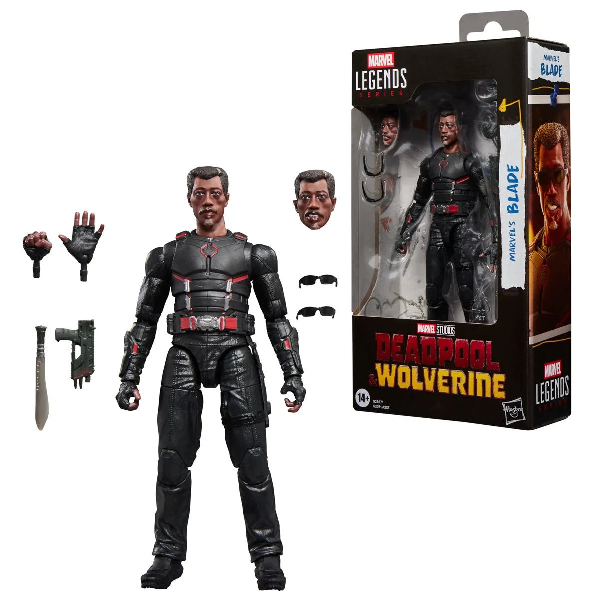 Deadpool & Wolverine Marvel Legends Blade Action Figure