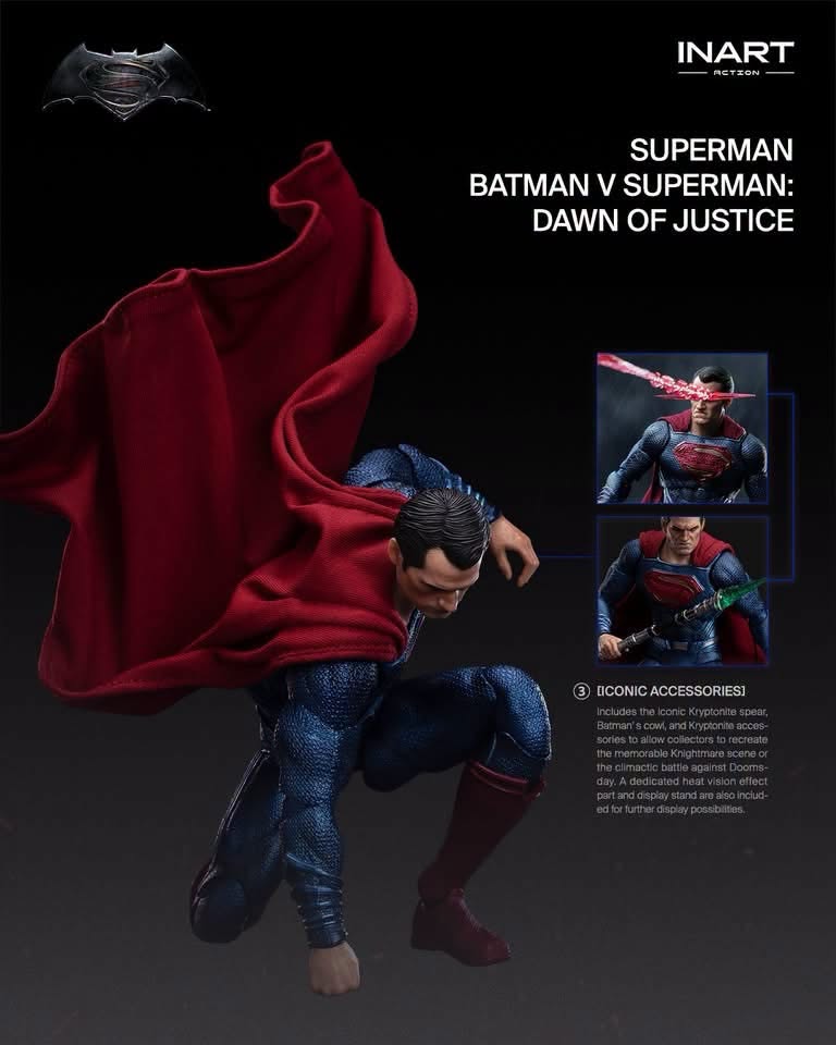 [Pre-Order Deposit] Batman v Superman: Dawn of Justice Superman 1/12 Action Figure