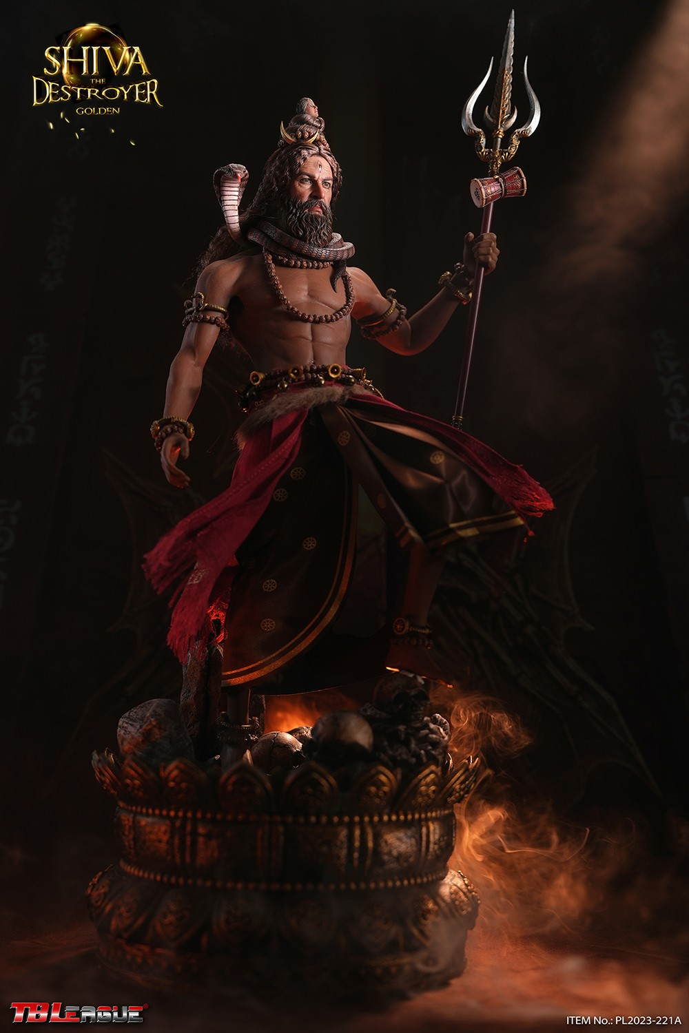 Shiva the Destroyer (Golden) Sixth Scale Figure by TBLeague