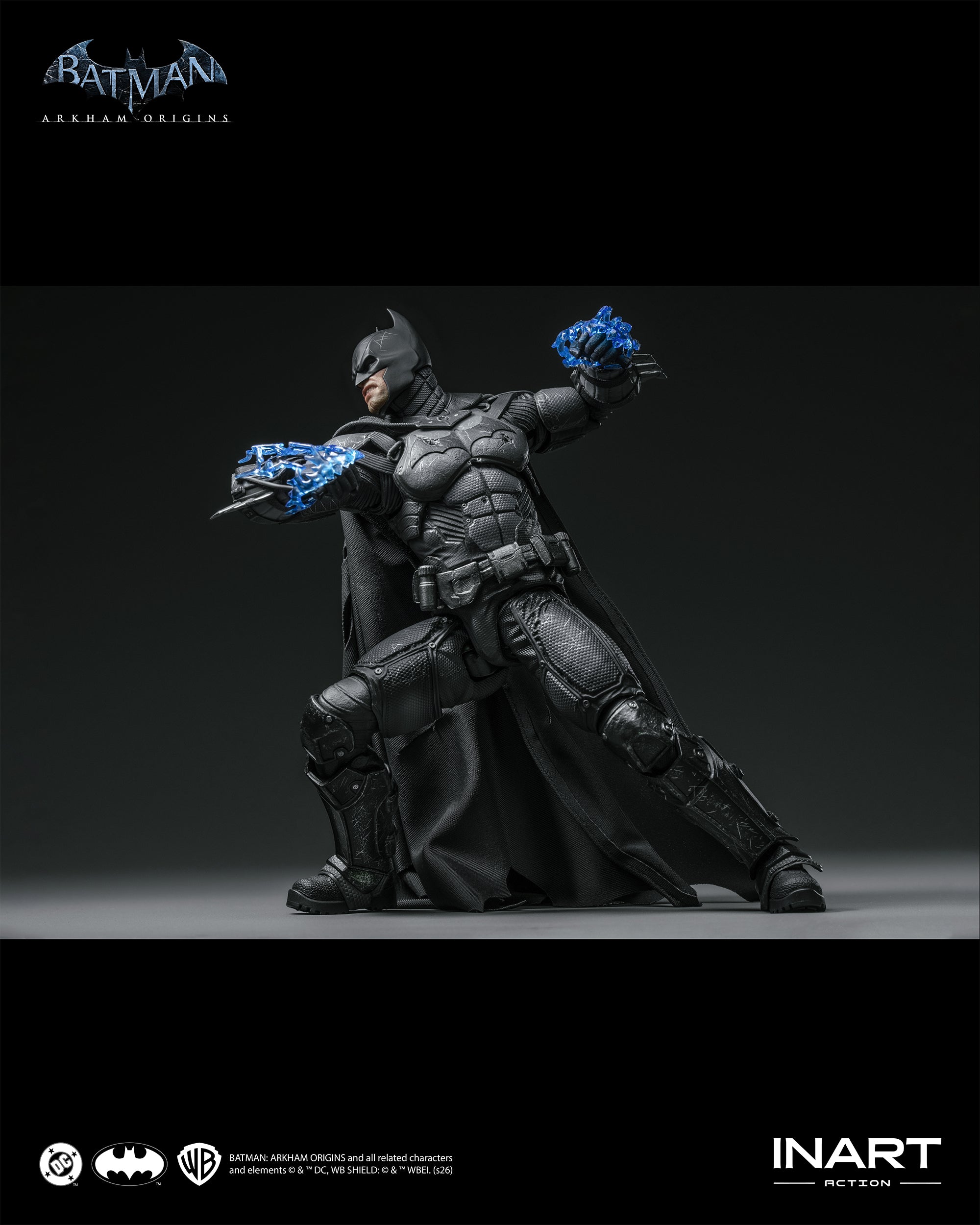 INART Action – Batman: Arkham Origins – Batman (Battle Damaged Version) Action Figure