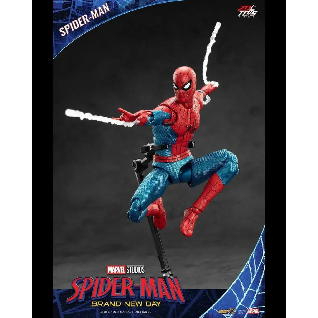 Spiderman Brand New Day Spiderman Action Figure By Zd Toys