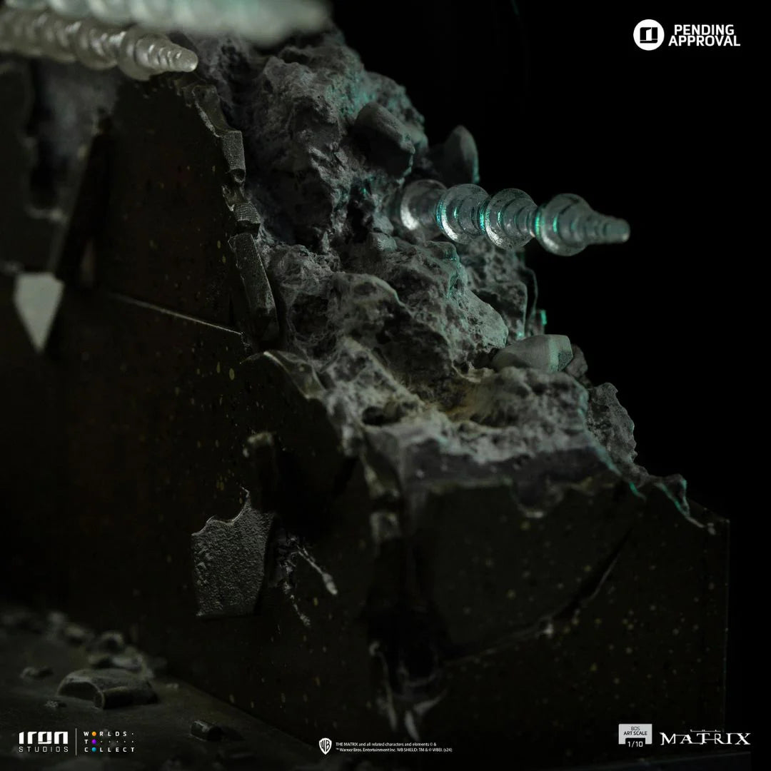 Matrix Trinity Statue By Iron Studios